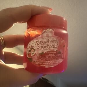 Strawberry Shortcake Glitter Slime Strawberry Scented